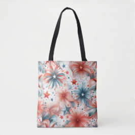 Amerika viert feest tote bag