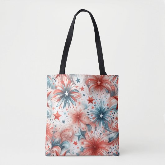Amerika viert feest tote bag (Voorkant)