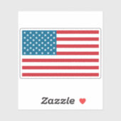 Amerika Vlag Sticker (Vel)
