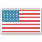 Amerika Vlag Sticker (Voorkant)