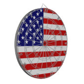 Amerika, Vlag van de VS Dartbord (Voorkant Links)