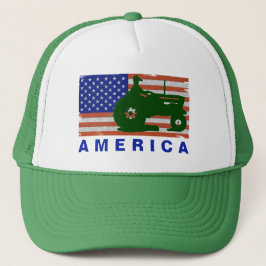 AMERIKA — VLAG VAN TREKKER TRUCKER PET