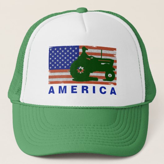 AMERIKA — VLAG VAN TREKKER TRUCKER PET (Voorkant)