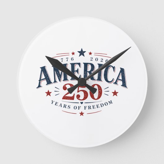 Amerika VS 250e, 250 jaar vrijheid Ronde Klok (Voorkant)