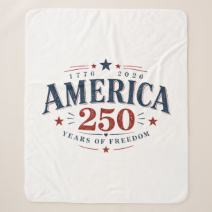 Amerika VS 250e, 250 jaar vrijheid Sherpa Deken
