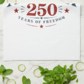 Amerika VS 250e, 250 jaar vrijheid Theedoek (Gevouwen)