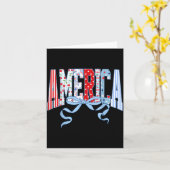 Amerika VS Verenigde Staten 4 juli 1776 Kaart (Gele Bloem)