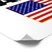 Amerika, Waar Stemmen Werkt Poster (Hoek)