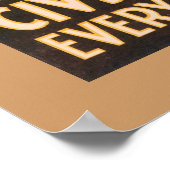 Amerika wakker maken poster (Hoek)