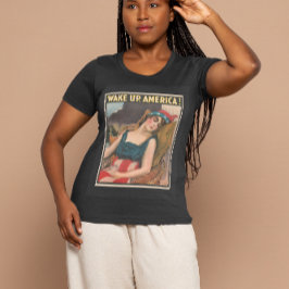 Amerika wakker maken t-shirt