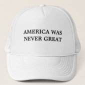 Amerika was nooit geweldig Pet (Voorkant)