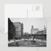  Amerika, Washington St., New York City Briefkaart (Voorkant / Achterkant)