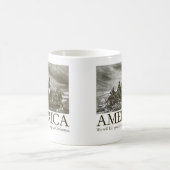 Amerika: We doden je in je slaap op Christm Koffiemok (Center)