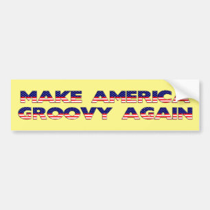 Amerika weer Bumpersticker maken