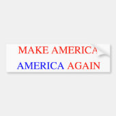 Amerika weer BUMPERSTICKER maken (Voorkant)