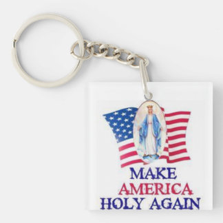 Amerika weer een heilig Sleutelhanger maken