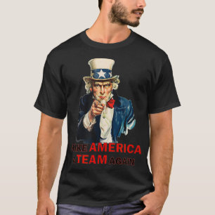 Amerika weer een team maken UNCLE SAM NONPARTISAN T-shirt