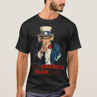 Amerika weer een team maken UNCLE SAM NONPARTISAN T-shirt