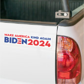 Amerika weer gek maken, Biden President 2024 Bumpersticker (Op Truck)