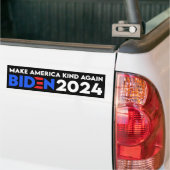 Amerika weer gek maken, Biden President 2024 Bumpersticker (Op Truck)