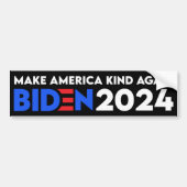 Amerika weer gek maken, Biden President 2024 Bumpersticker (Voorkant)