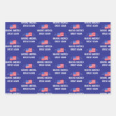 Amerika weer geweldig maken inpakpapier vel (Voorkant 2)