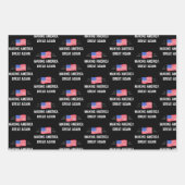 Amerika weer geweldig maken inpakpapier vel (Voorkant)