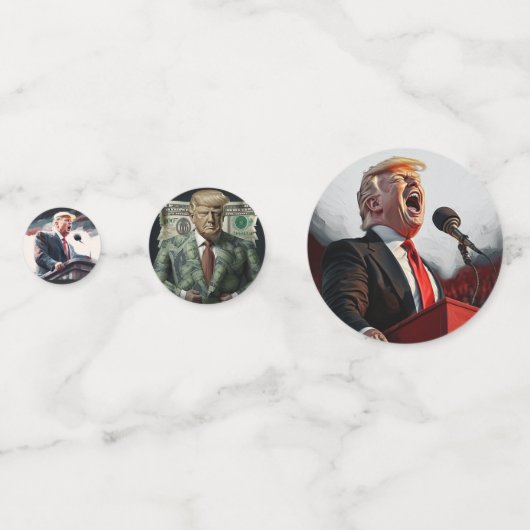 Amerika weer geweldig maken - President Trump Confetti (Voorkanten)