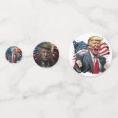Amerika weer geweldig maken - President Trump Confetti (Achterkanten)