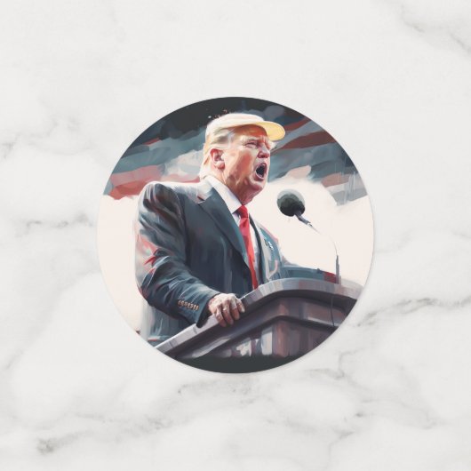 Amerika weer geweldig maken - President Trump Confetti (Kleine voorkant)