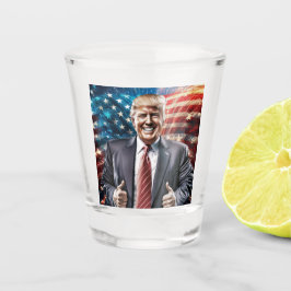 Amerika weer geweldig maken - President Trump Shot Glas