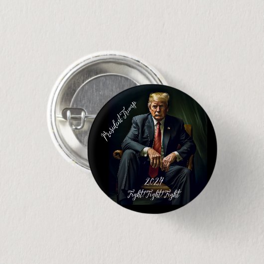 Amerika weer geweldig ronde button 3,2 cm (Voorkant /achterkant)