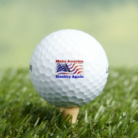 Amerika weer gezond maken golfballen (Insitu Shirt)