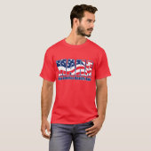 Amerika weer gezond maken t-shirt (Voorkant volledig)