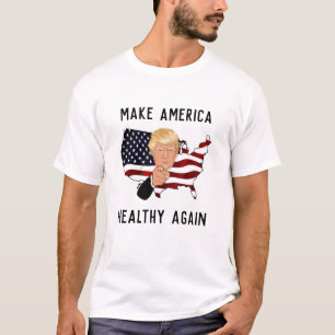 Amerika weer gezond maken t-shirt