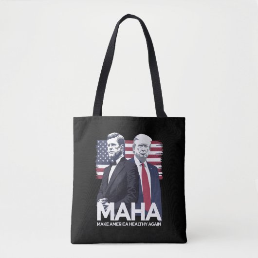 Amerika weer gezond maken tote bag (Voorkant)