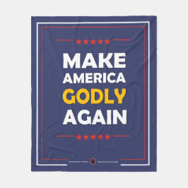 Amerika weer goddelijk maken fleece deken