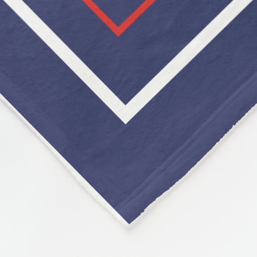 Amerika weer goddelijk maken fleece deken (Hoek)