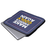 Amerika weer goddelijk maken laptop sleeve (Voorkant onderkant)