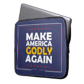 Amerika weer goddelijk maken laptop sleeve (Voorkant Links)