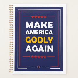 Amerika weer goddelijk maken planner