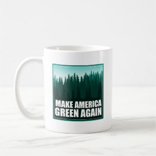 Amerika weer groen maken koffiemok