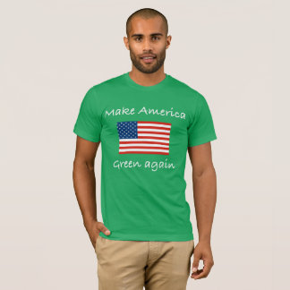 Amerika weer groen maken t-shirt