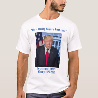 Amerika weer groot maken met Trump 2025 T-shirt