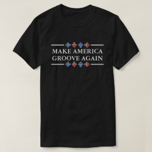 Amerika weer groove maken t-shirt