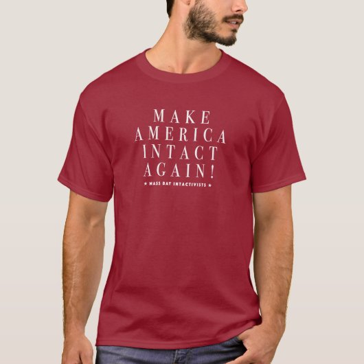 Amerika weer in contact brengen met T-shirt (Voorkant)