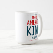 Amerika weer in het harnas koffiemok (Voorkant rechts)