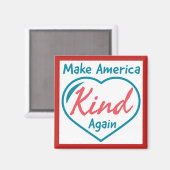 Amerika weer in het harnas magneet (Voorkant / Achterkant)