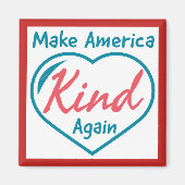 Amerika weer in het harnas magneet (Voorkant)