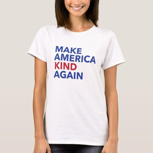 Amerika weer in het harnas t-shirt (Voorkant)